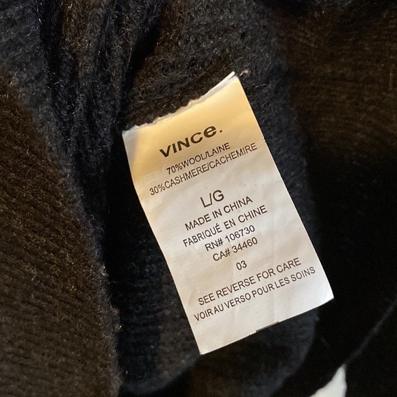 Vince Black Cardigan Sweater - Picture 5 of 7